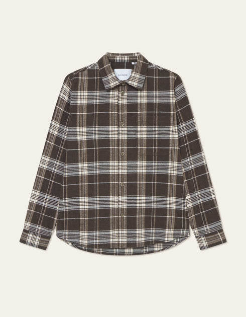 LES DEUX LENNON CHECK OVERSHIRT